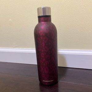 Starbucks pink leopard animal cheetah print rare